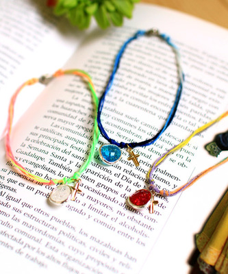 タイダイコードアンクレット