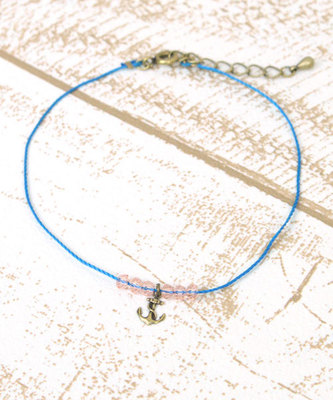 マリンガラスアンクレット