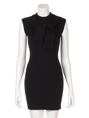 Snidel 肩巻きノースリワンピース