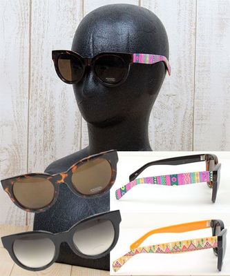 オーバルキャットサングラス