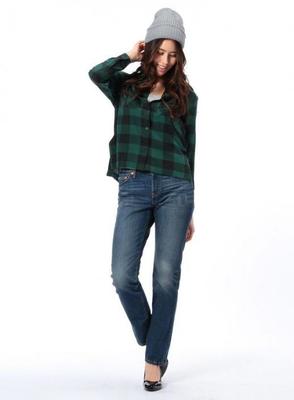 Levi's 501 レギュラーストレート/ダークカラー/13ozデニム