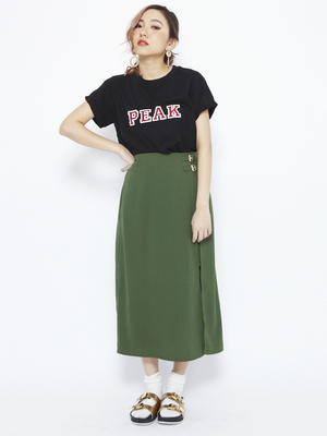 EVRIS ロングスリットスカート