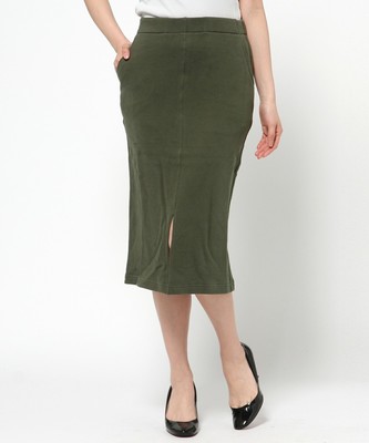 スウェードウラケ スカート