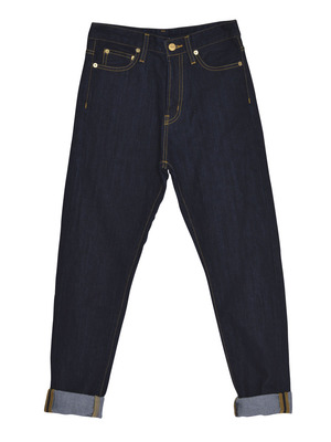 リジッドストレートデニムパンツ