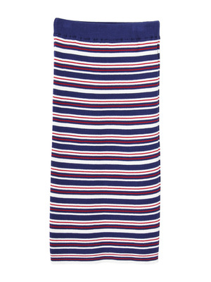 マルチボーダータイトスカート