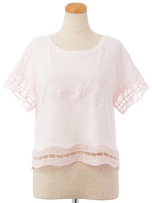 ジグザグシシュウTシャツ