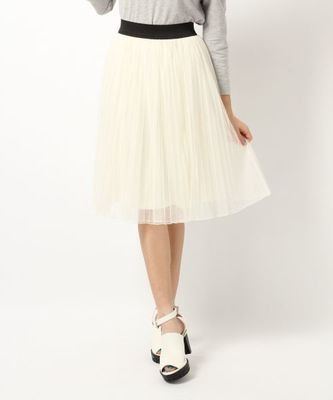 Heather（ヘザー） 【プライスダウン】チュールプリーツスカート