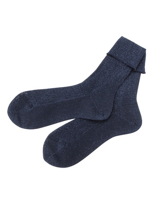 【CASUAL】ラメリブソックス