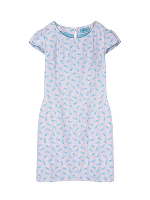 パイナップル柄ワンピース