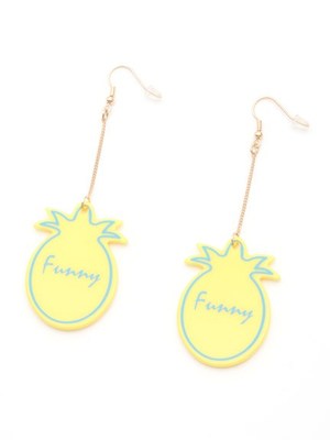 アクリルモチーフピアス