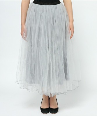 archives チュールマキシスカート