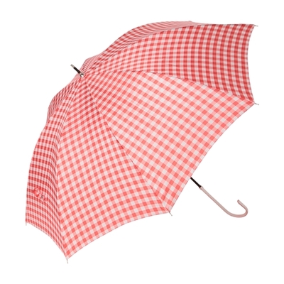 チェック アンブレラ レッド