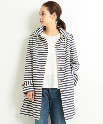 BEAMS LIGHTS / ボーダーレインコート