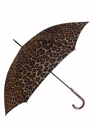 ECLAIR レパード柄オートマティック傘