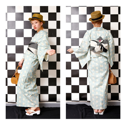 清涼の麻の葉レトロ