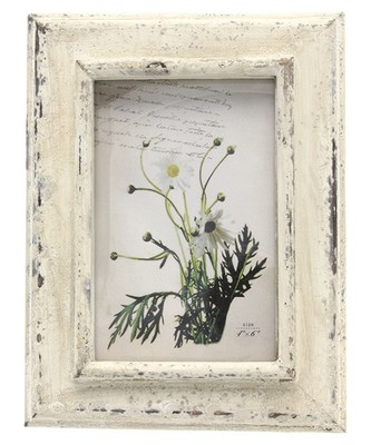 ホワイトウッドフォトフレーム L