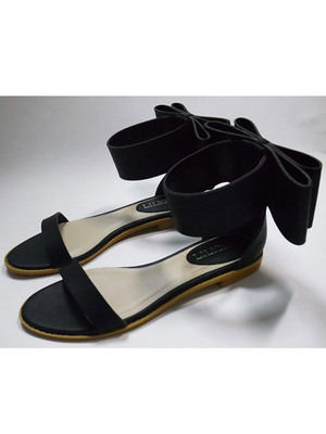 LILICIOUSバックリボンフラットサンダル