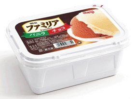 冷凍明治バニラ＆チョコアイス（2リットル）