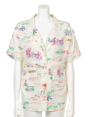 【Lily Brown】パジャマ風シャツ