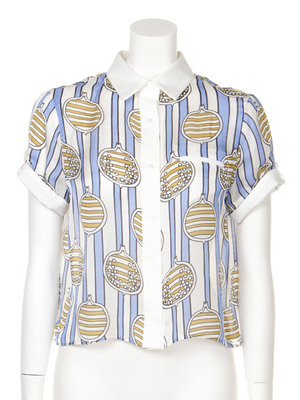 【FURFUR】ザクロプリントシャツ