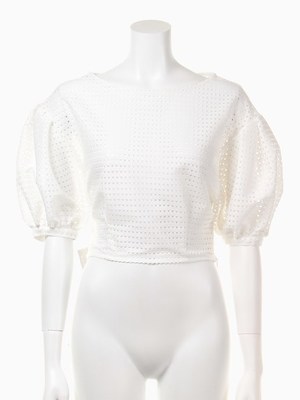 ボリュームスリーブブラウス