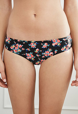 ローズプリントピカブービキニボトム