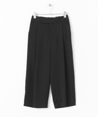 クロップドタックパンツ