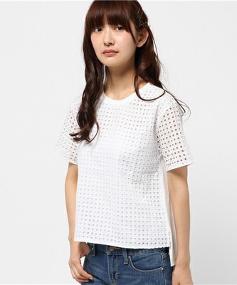 アイレットレース+21/天竺プルオーバー