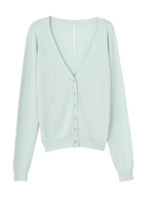 サマーカラーVネックカーデ