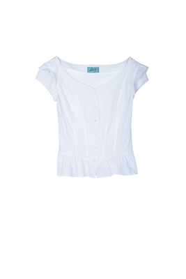 コルセットライクブラウス