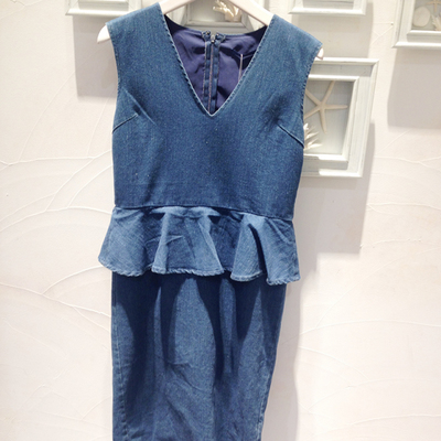 8.5ozストレッチデニムOP