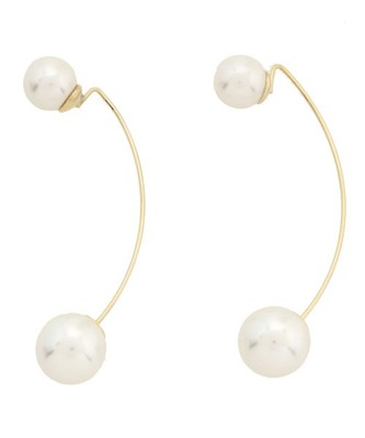 パールワイヤーピアス