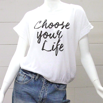 ロゴ入り T/ 全3色 【2015 Summer Collection】