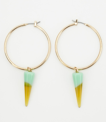 SLY HOOP BICOLORピアス