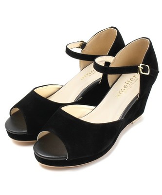 オープントゥパンプス