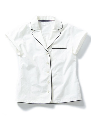 【DRWCYS （ドロシーズ）】NUMBER STANDARD　オープンカラーPAJAMAシャツ