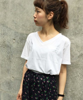 ドライタッチVネックTEE
