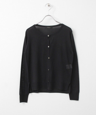 ウォッシャブルカーディガン