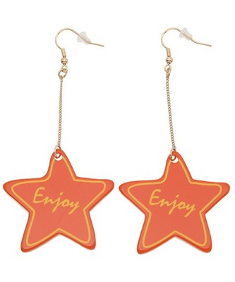 アクリルモチーフピアス