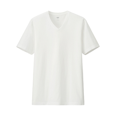 MEN スーピマコットンVネックT(半袖)