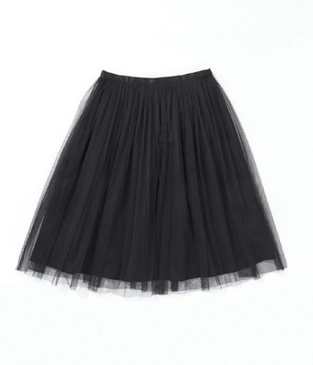 LE JUN チュールギャザースカート
