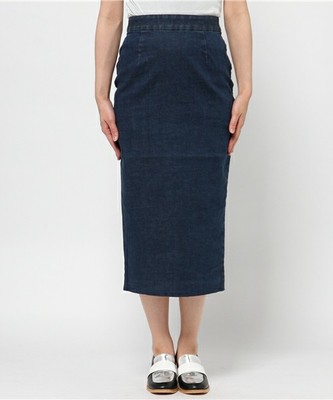 タイトデニムスカート