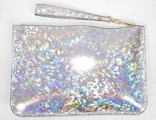 オーロラホログラムクラッチバッグ