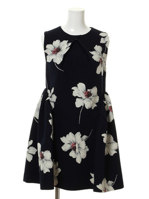 マーガレットプリントワンピース