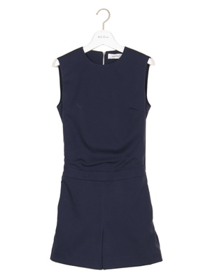 ノースリーブショートオールインワン