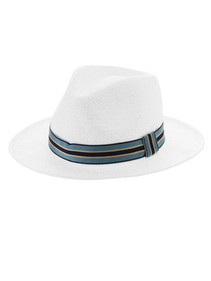 リボンペーパー中折れハット／マーキュリーデュオ