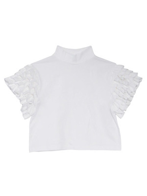 【Honey mi Honey】shoulder frill cutsew