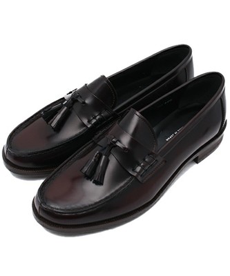 HARUTA / レザーカジュアルタッセルローファー