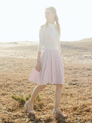 snidel (スナイデル)  メッシュレーススカート