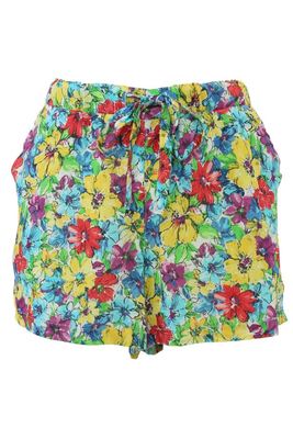 大花柄ショートパンツ